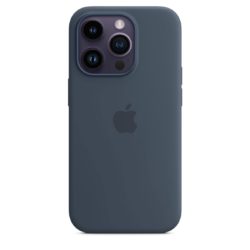 iPhone 14 Pro Silicone Case with MagSafe - Storm Blue