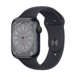 Apple Watch Series 8 GPS 41mm Midnight Aluminium Case with Midnight Sport Band - Regular